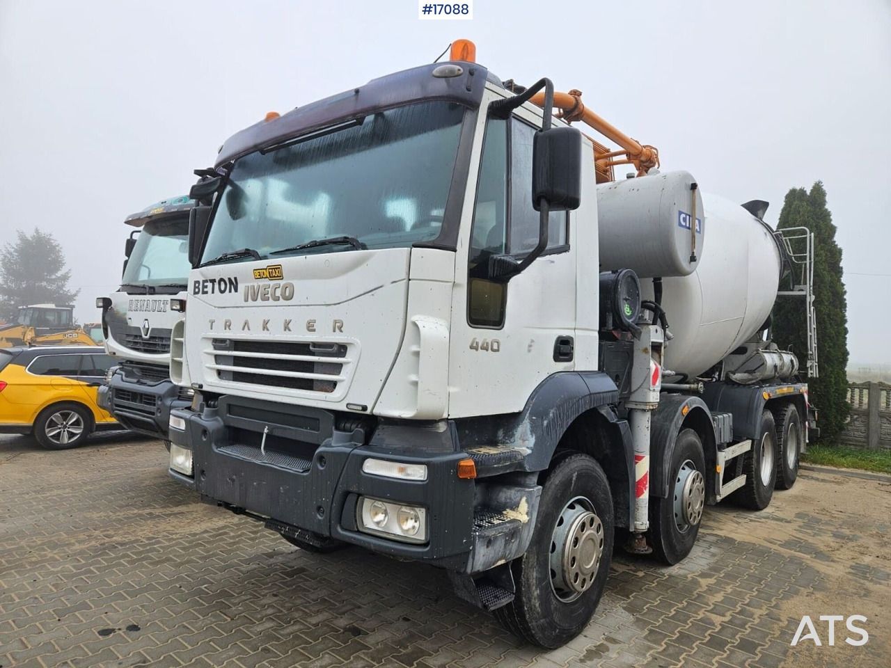 Concrete pump CIFA Magnum MK 28,4 IVECO 8x4 (2006) - Betona sūknis: foto 5 Concrete pump CIFA Magnum MK 28,4 IVECO 8x4 (2006) - Betona sūknis: foto 5