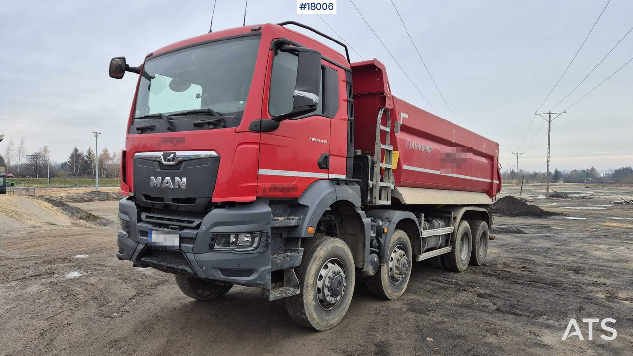 Four-axle tipper MAN TGS 41.470 8x6 (2021) - Kravas automašīna pašizgāzējs: foto 1 Four-axle tipper MAN TGS 41.470 8x6 (2021) - Kravas automašīna pašizgāzējs: foto 1