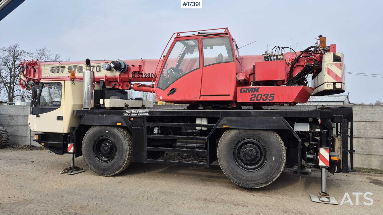 Mobile Crane GROVE GMK 2035E (2009) - Autoceltnis: foto 4 Mobile Crane GROVE GMK 2035E (2009) - Autoceltnis: foto 4