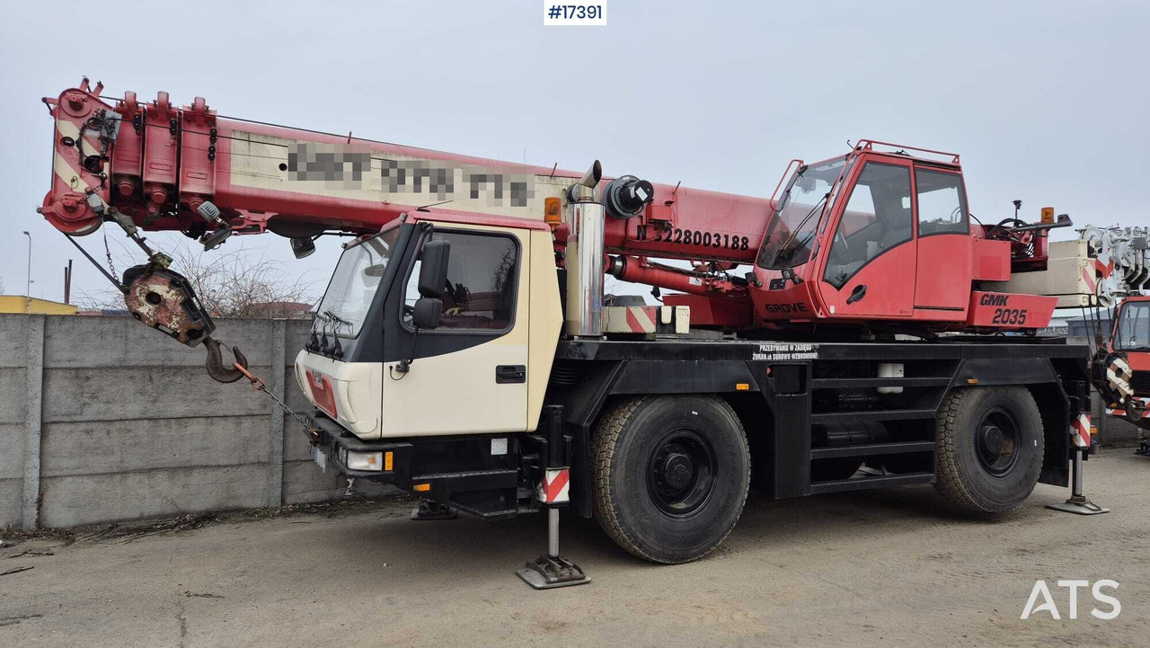 Autoceltnis Mobile Crane GROVE GMK 2035E (2009): foto 19 Autoceltnis Mobile Crane GROVE GMK 2035E (2009): foto 19