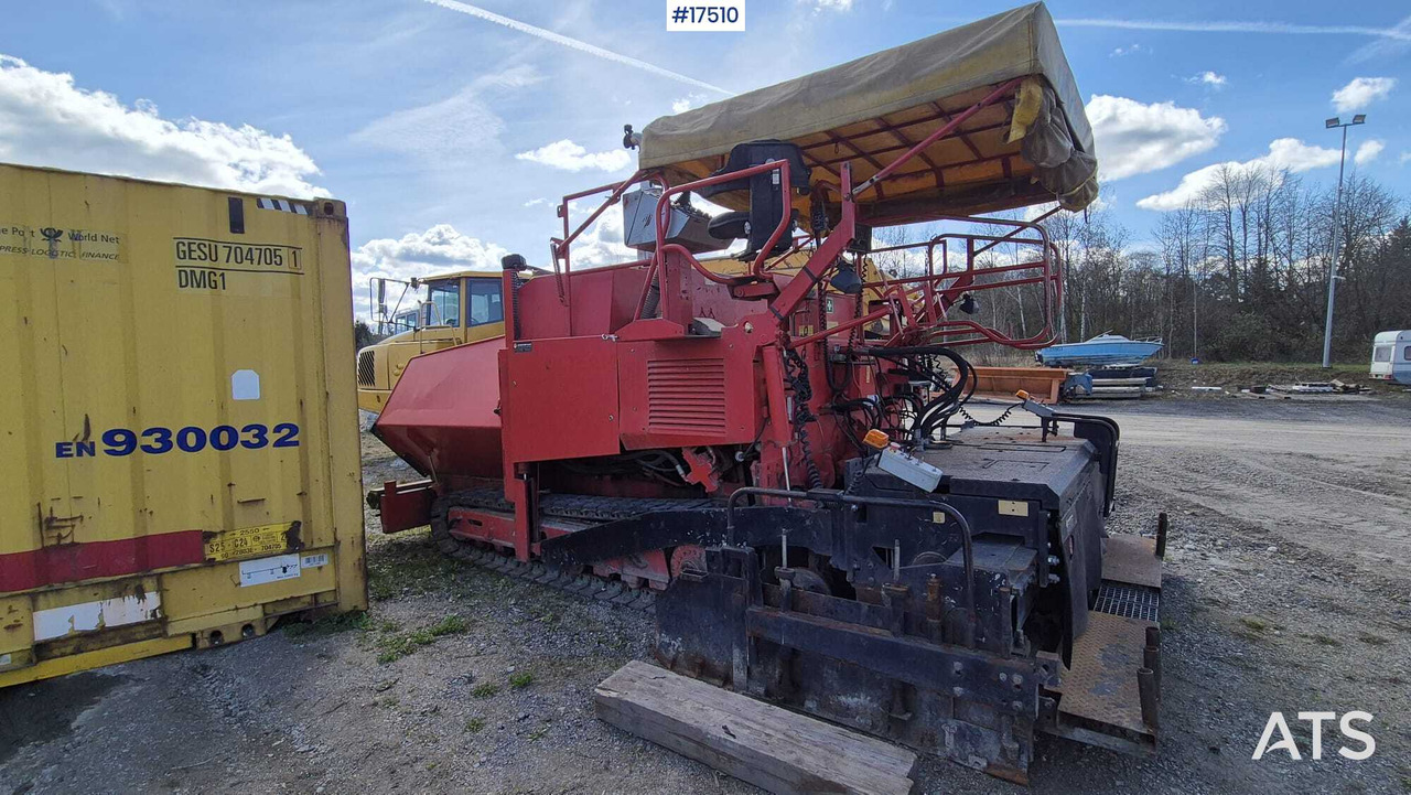 Rozściełacz asfaltu gąsienicowy Vögele SUPER 1600 (1999) - Asfalta klājējs: foto 5 Rozściełacz asfaltu gąsienicowy Vögele SUPER 1600 (1999) - Asfalta klājējs: foto 5