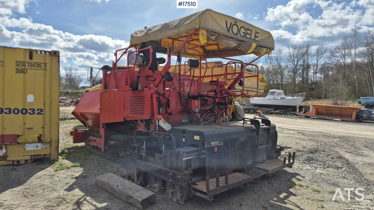 Rozściełacz asfaltu gąsienicowy Vögele SUPER 1600 (1999) - Asfalta klājējs: foto 4 Rozściełacz asfaltu gąsienicowy Vögele SUPER 1600 (1999) - Asfalta klājējs: foto 4