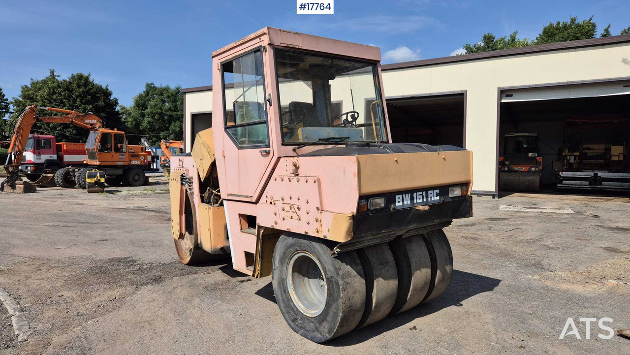 Single-drum road roller BOMAG BW 161AC (1990) - Kombinētais veltnis: foto 5 Single-drum road roller BOMAG BW 161AC (1990) - Kombinētais veltnis: foto 5