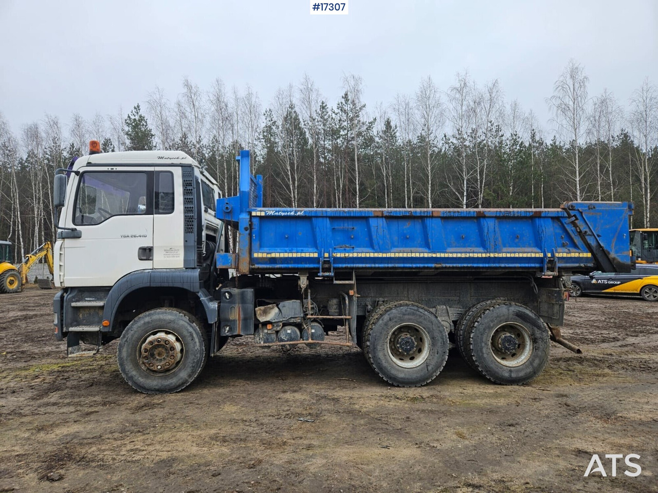 Three-axle tipper MAN TGA 26.410 FDK 6X4 (2004) - Kravas automašīna pašizgāzējs: foto 5 Three-axle tipper MAN TGA 26.410 FDK 6X4 (2004) - Kravas automašīna pašizgāzējs: foto 5