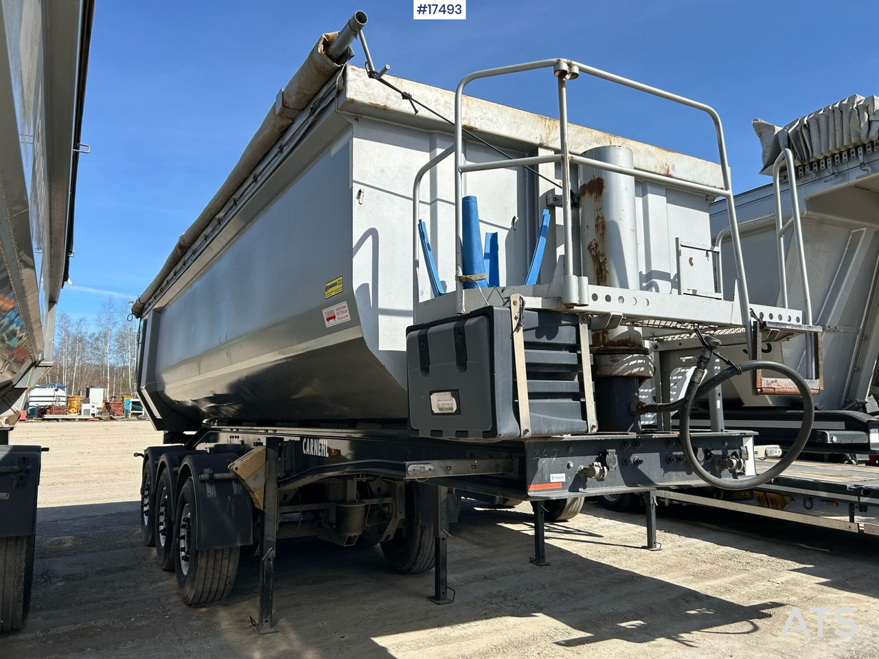 Trailer, tipper CARNEHL CHKS / HH (2014) - Puspiekabe pašizgāzējs: foto 4 Trailer, tipper CARNEHL CHKS / HH (2014) - Puspiekabe pašizgāzējs: foto 4