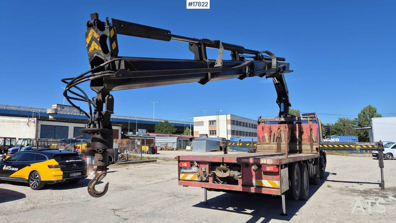 Bortu kravas automašīna/ Platforma, Kravas auto ar manipulatoru Truck VOLVO FM12 HDS - PALFINGER PK 42502: foto 15