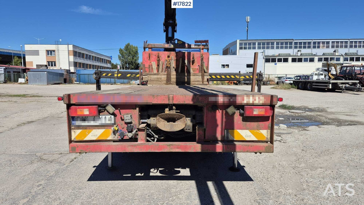 Bortu kravas automašīna/ Platforma, Kravas auto ar manipulatoru Truck VOLVO FM12 HDS - PALFINGER PK 42502: foto 10
