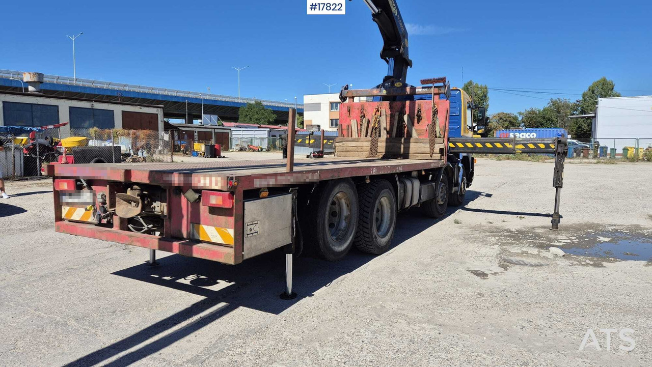 Bortu kravas automašīna/ Platforma, Kravas auto ar manipulatoru Truck VOLVO FM12 HDS - PALFINGER PK 42502: foto 13