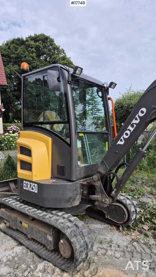 Mini-ekskavators VOLVO ECR25D Mini Crawler Excavator (2021): foto 9