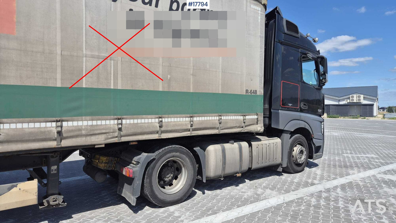 Vilcējs Truck tractor MERCEDES-BENZ ACTROS 1845 (2012): foto 8