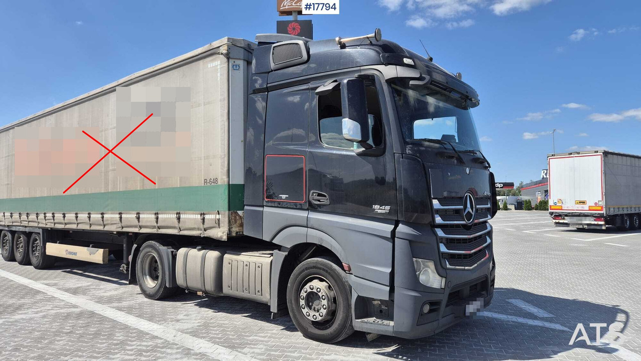 Truck tractor MERCEDES-BENZ ACTROS 1845 (2012) - Vilcējs: foto 1 Truck tractor MERCEDES-BENZ ACTROS 1845 (2012) - Vilcējs: foto 1