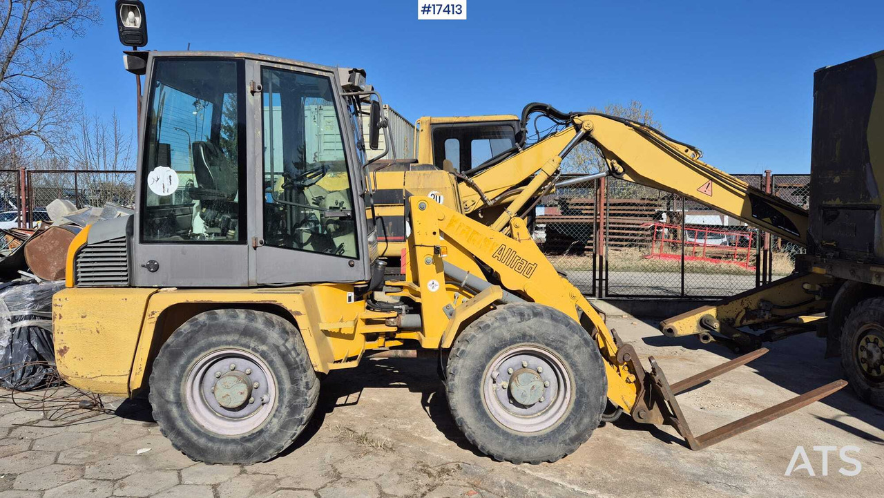 Wheel loader AHLMANN AL 85t 2004) forks, quick coupler, opening bucket. - Riteņu iekrāvējs: foto 5 Wheel loader AHLMANN AL 85t 2004) forks, quick coupler, opening bucket. - Riteņu iekrāvējs: foto 5