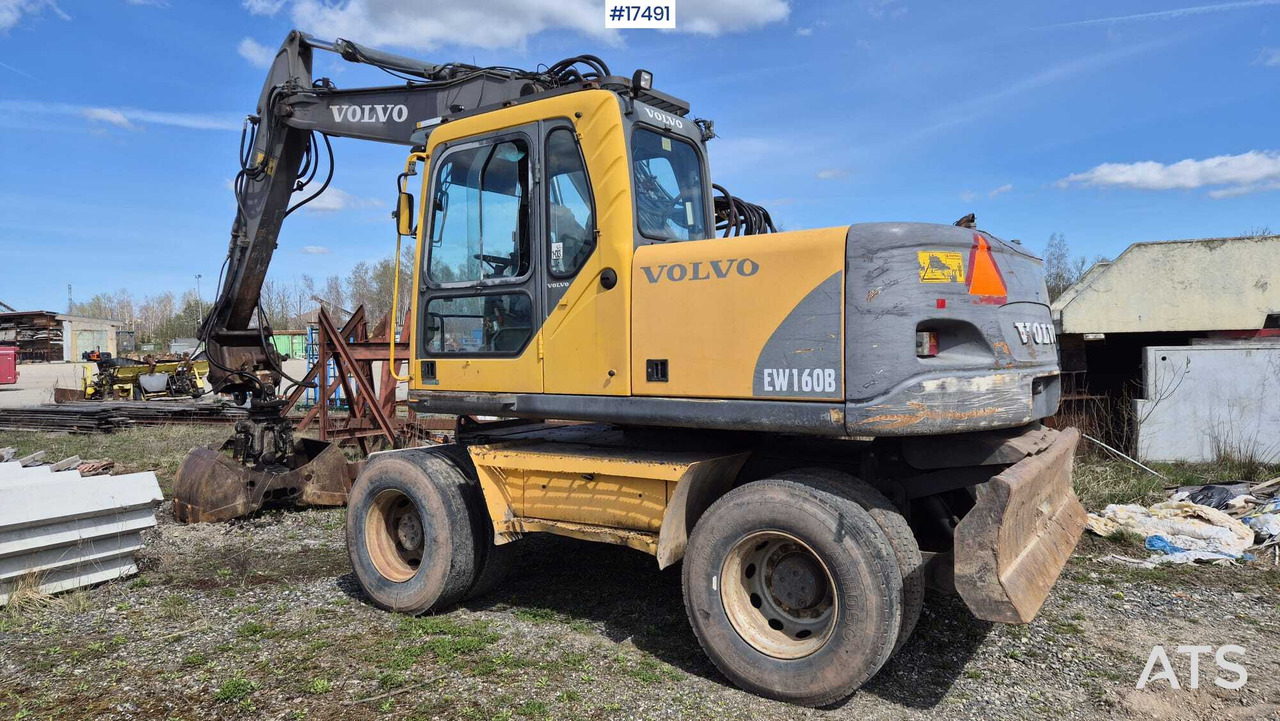 Wheeled excavator VOLVO EW 160B (2003) - Riteņu ekskavators: foto 5 Wheeled excavator VOLVO EW 160B (2003) - Riteņu ekskavators: foto 5