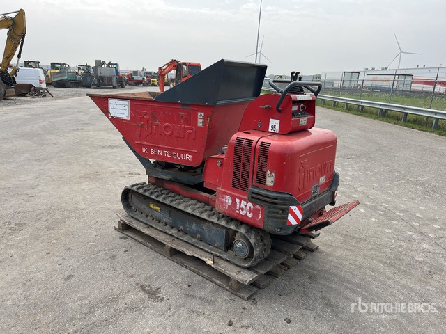 2002 Hinowa HP1500/2 Stand-On Swivel Crawler Dumper - Kāpurķēžu pašizgāzējs: foto 3 2002 Hinowa HP1500/2 Stand-On Swivel Crawler Dumper - Kāpurķēžu pašizgāzējs: foto 3