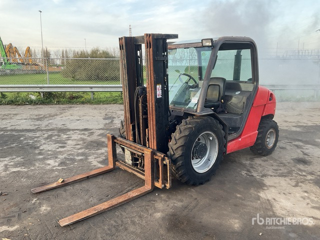 2006 Manitou MH 25-4 2500 kg 4x4 Rough Terrain Forklift - Bezceļu autokrāvējs: foto 2 2006 Manitou MH 25-4 2500 kg 4x4 Rough Terrain Forklift - Bezceļu autokrāvējs: foto 2