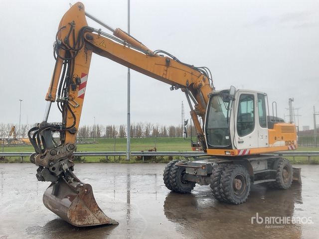 2007 Liebherr A904C Wheel Excavator - Riteņu ekskavators: foto 1 2007 Liebherr A904C Wheel Excavator - Riteņu ekskavators: foto 1