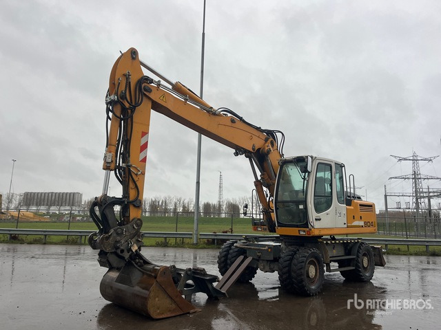 2008 Liebherr A904C Wheel Excavator - Riteņu ekskavators: foto 1 2008 Liebherr A904C Wheel Excavator - Riteņu ekskavators: foto 1