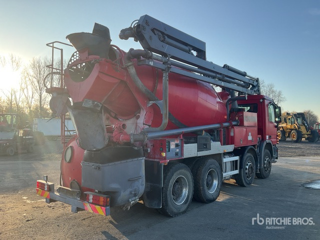 2010 Mercedes-Benz Actros 3341 8x4 Twin-Steer Mixer Truck - Betonvedējs: foto 3 2010 Mercedes-Benz Actros 3341 8x4 Twin-Steer Mixer Truck - Betonvedējs: foto 3