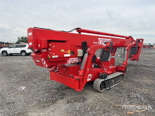 2016 Teupen LEO36T Crawler Diesel Telescopic Boom Lift - Teleskopiskais pacēlājs: foto 2 2016 Teupen LEO36T Crawler Diesel Telescopic Boom Lift - Teleskopiskais pacēlājs: foto 2