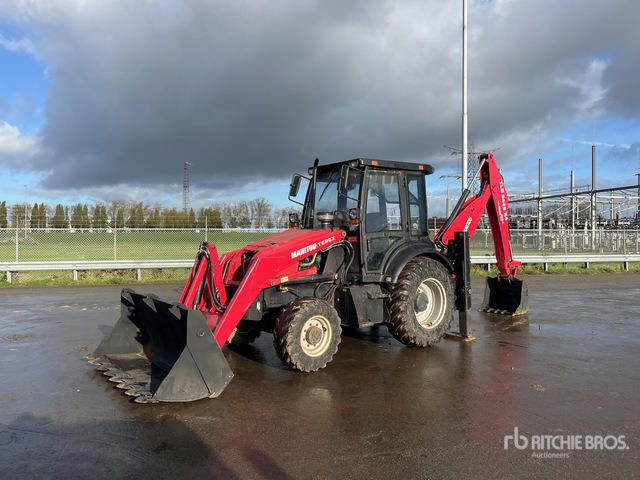 2017 Manitou TLB844SX4 4x4 Backhoe Loader - Ekskavators-iekrāvējs: foto 2 2017 Manitou TLB844SX4 4x4 Backhoe Loader - Ekskavators-iekrāvējs: foto 2