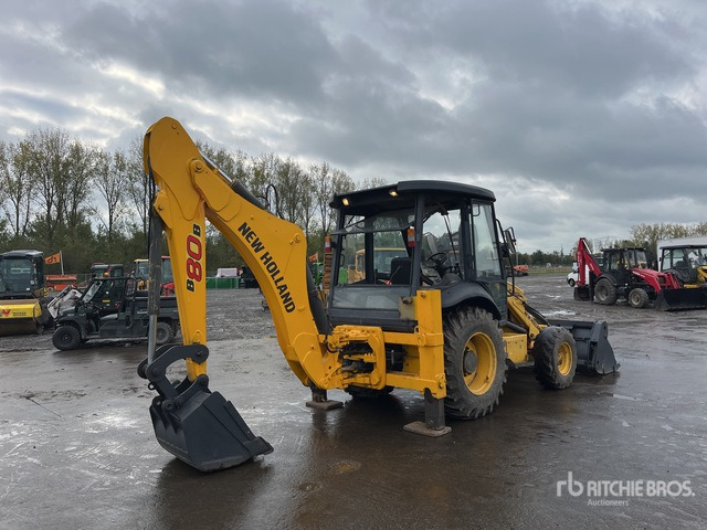 2017 New Holland B80B-SS 4x4 Backhoe Loader - Ekskavators-iekrāvējs: foto 4 2017 New Holland B80B-SS 4x4 Backhoe Loader - Ekskavators-iekrāvējs: foto 4