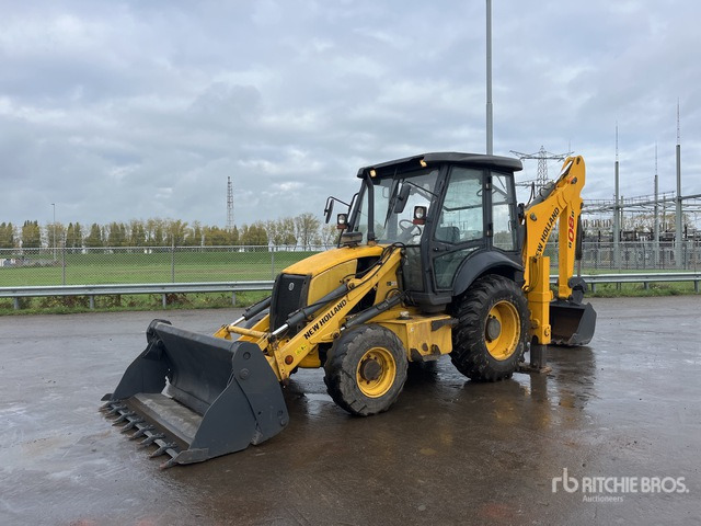 2017 New Holland B80B-SS 4x4 Backhoe Loader - Ekskavators-iekrāvējs: foto 2 2017 New Holland B80B-SS 4x4 Backhoe Loader - Ekskavators-iekrāvējs: foto 2