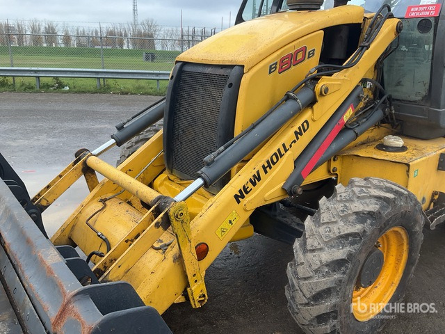 2017 New Holland B80B-SS 4x4 Backhoe Loader - Ekskavators-iekrāvējs: foto 5 2017 New Holland B80B-SS 4x4 Backhoe Loader - Ekskavators-iekrāvējs: foto 5