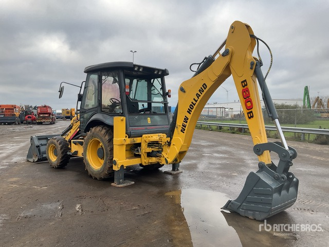 2017 New Holland B80B-SS 4x4 Backhoe Loader - Ekskavators-iekrāvējs: foto 2 2017 New Holland B80B-SS 4x4 Backhoe Loader - Ekskavators-iekrāvējs: foto 2