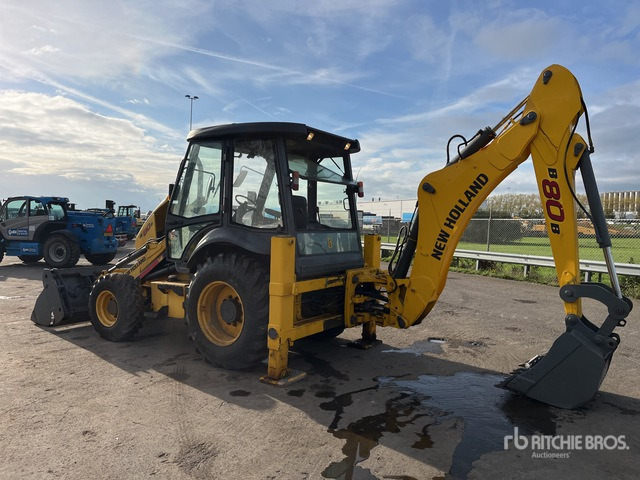 2017 New Holland B80B-SS 4x4 Backhoe Loader - Ekskavators-iekrāvējs: foto 3 2017 New Holland B80B-SS 4x4 Backhoe Loader - Ekskavators-iekrāvējs: foto 3