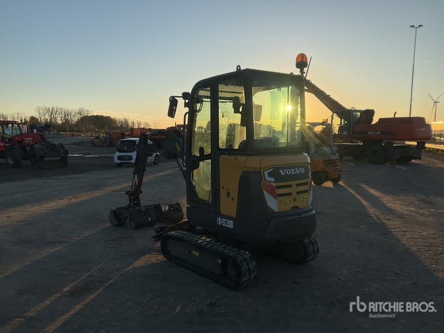 2017 Volvo EC20D Mini Excavator: <6.6t - Mini-ekskavators: foto 3 2017 Volvo EC20D Mini Excavator: <6.6t - Mini-ekskavators: foto 3