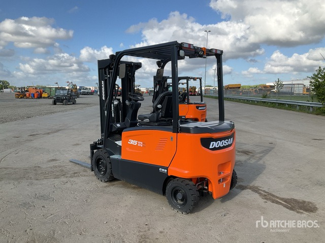 2023 Doosan B35X-7 PLUS (Unused) Electric Forklift - Elektroiekrāvējs: foto 3 2023 Doosan B35X-7 PLUS (Unused) Electric Forklift - Elektroiekrāvējs: foto 3