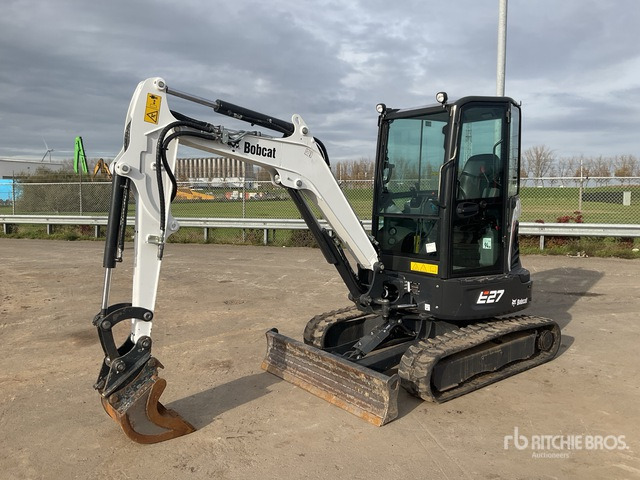 2024 Bobcat E27 Tracked Excavator - Kāpurķēžu ekskavators: foto 1 2024 Bobcat E27 Tracked Excavator - Kāpurķēžu ekskavators: foto 1
