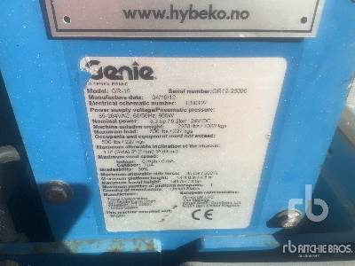 GENIE GR-15 - Izlices pacēlājs: foto 5 GENIE GR-15 - Izlices pacēlājs: foto 5
