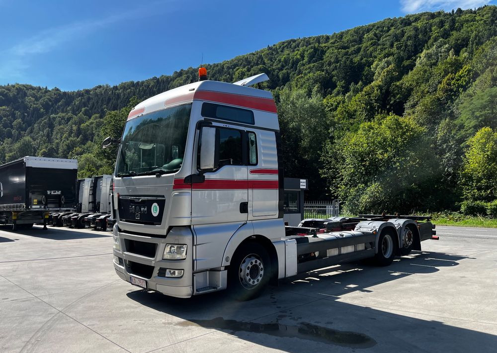 MAN TGX 18.480 // Euro 5 // 6x2 // BDF // Cały na poduszkach // Automat // - Šasija kravas automašīna: foto 1 MAN TGX 18.480 // Euro 5 // 6x2 // BDF // Cały na poduszkach // Automat // - Šasija kravas automašīna: foto 1