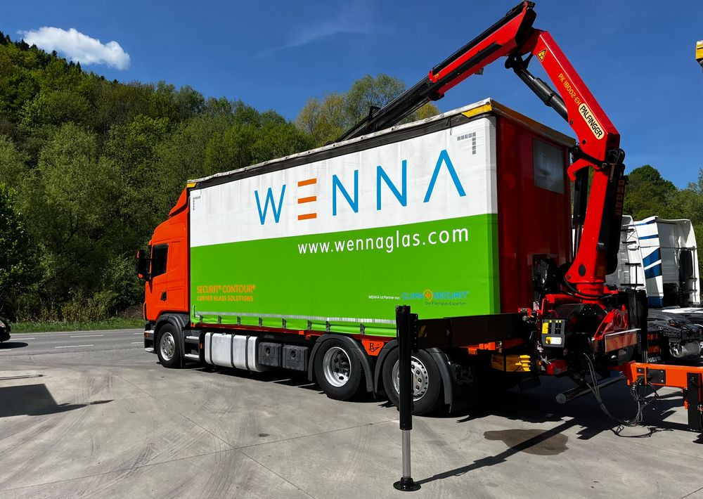 Scania G420 // Tandem // HDS Palfinger 18002 EH // Przyczepa // Oś skrętna podnoszona // Video !!! - Kravas automašīna ar tentu, Kravas auto ar manipulatoru: foto 5 Scania G420 // Tandem // HDS Palfinger 18002 EH // Przyczepa // Oś skrętna podnoszona // Video !!! - Kravas automašīna ar tentu, Kravas auto ar manipulatoru: foto 5
