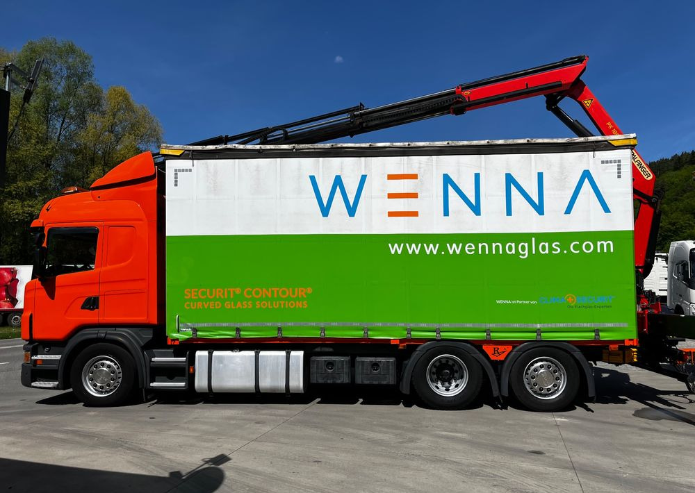 Scania G420 // Tandem // HDS Palfinger 18002 EH // Przyczepa // Oś skrętna podnoszona // Video !!! - Kravas automašīna ar tentu, Piekabe ar tentu: foto 3 Scania G420 // Tandem // HDS Palfinger 18002 EH // Przyczepa // Oś skrętna podnoszona // Video !!! - Kravas automašīna ar tentu, Piekabe ar tentu: foto 3
