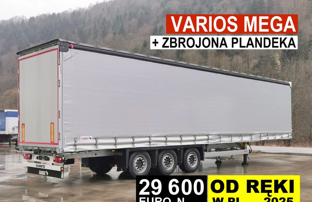 Schmitz Cargobull MEGA VARIOS - Tenta puspiekabe: foto 1 Schmitz Cargobull MEGA VARIOS - Tenta puspiekabe: foto 1