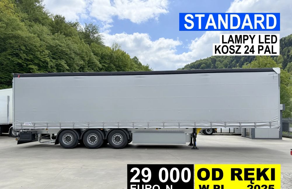 Schmitz Cargobull STANDARD + 24 PAL - Tenta puspiekabe: foto 1 Schmitz Cargobull STANDARD + 24 PAL - Tenta puspiekabe: foto 1