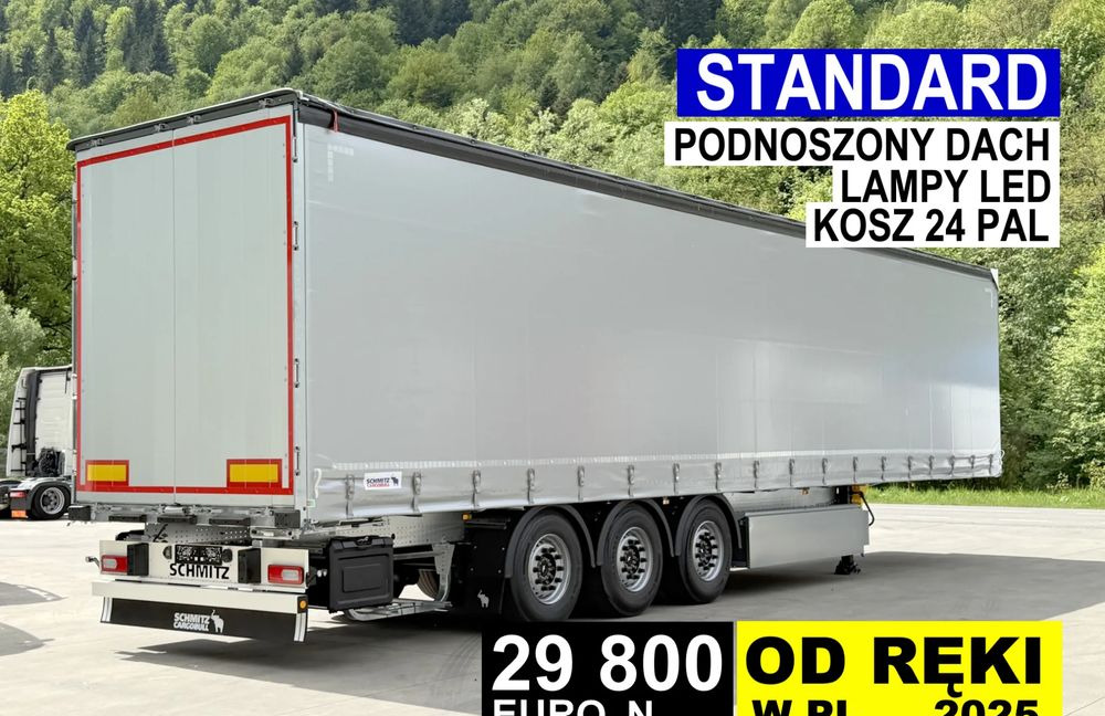 Schmitz Cargobull STANDARD + PDN DACH + 24 PAL - Tenta puspiekabe: foto 1 Schmitz Cargobull STANDARD + PDN DACH + 24 PAL - Tenta puspiekabe: foto 1