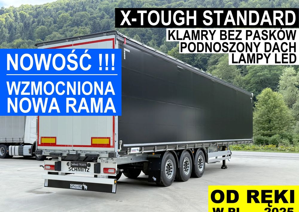Schmitz Cargobull X-TOUGH - WZMACNIANA RAMA - Tenta puspiekabe: foto 1 Schmitz Cargobull X-TOUGH - WZMACNIANA RAMA - Tenta puspiekabe: foto 1
