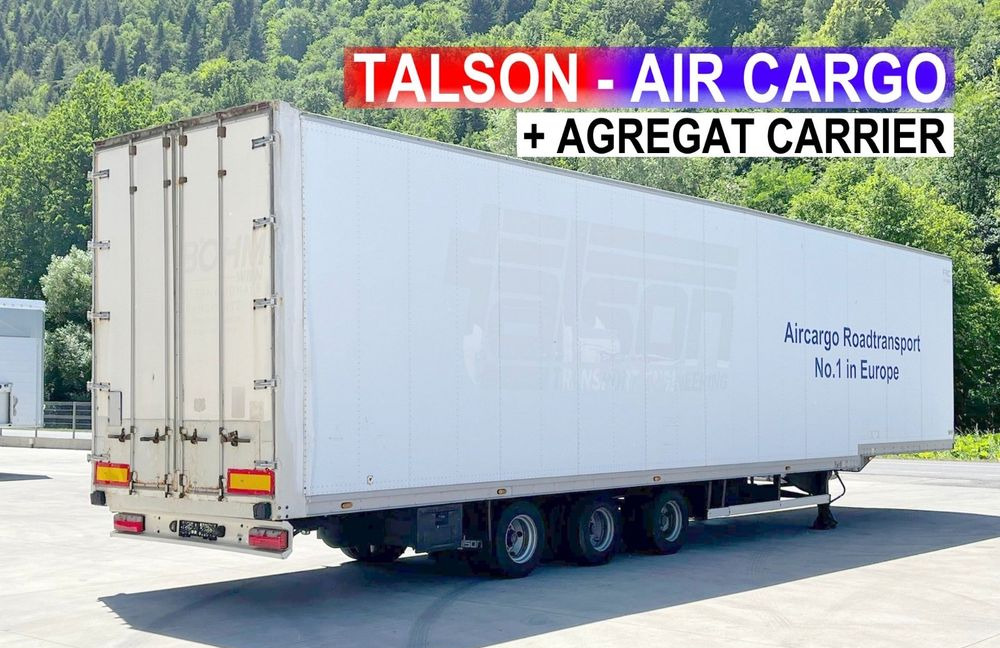 Talson Chłodnia Air Cargo // Carrier Maxima // 2006 Rok // Rolki // Przesyłki lotnicze // - Puspiekabe refrižerators: foto 1 Talson Chłodnia Air Cargo // Carrier Maxima // 2006 Rok // Rolki // Przesyłki lotnicze // - Puspiekabe refrižerators: foto 1