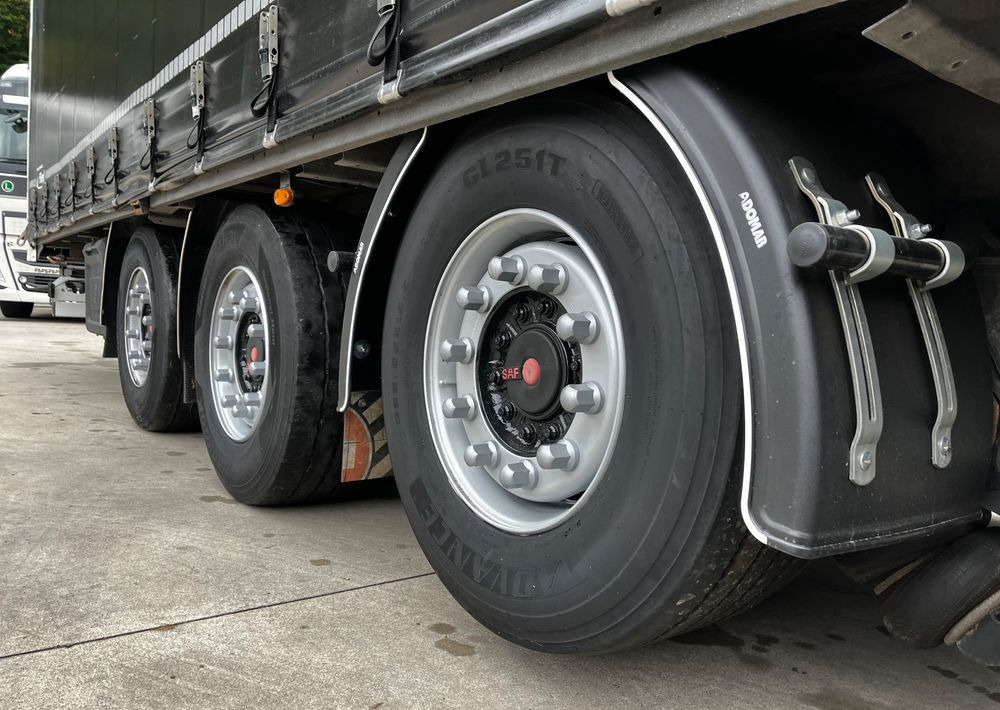 Vilcējs, Tenta puspiekabe Volvo FH 500 Mega 2016 Rok + Fliegl 2017 // Oś podnoszona // Zestaw !: foto 18