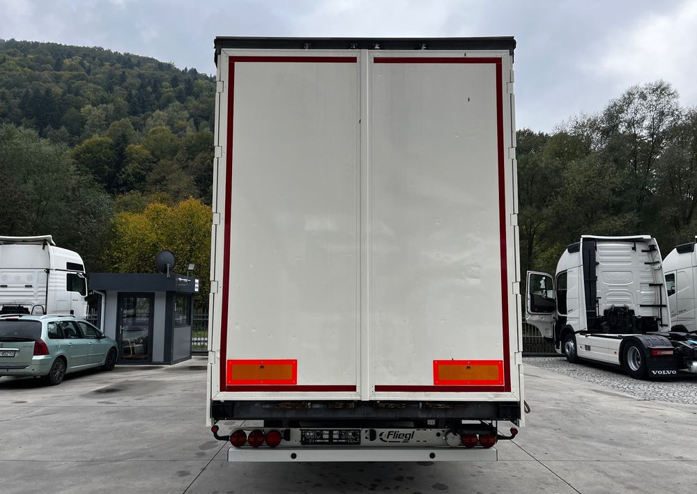 Vilcējs, Tenta puspiekabe Volvo FH 500 Mega 2016 Rok + Fliegl 2017 // Oś podnoszona // Zestaw !: foto 11