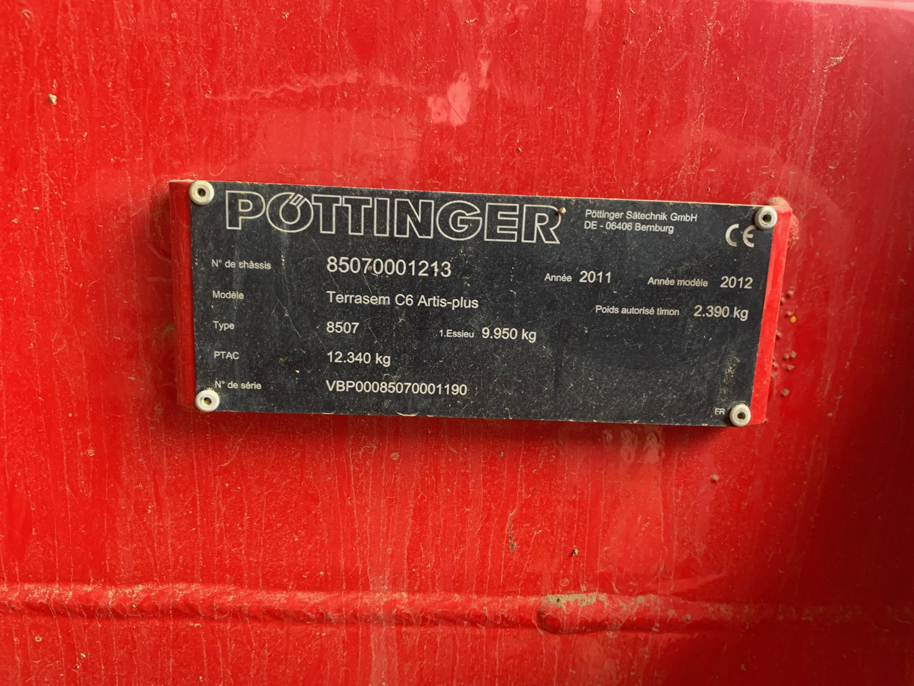POTTINGER Terrasem C6 Artis-Plus - Precīzās izsējas sējmašīna: foto 4 POTTINGER Terrasem C6 Artis-Plus - Precīzās izsējas sējmašīna: foto 4