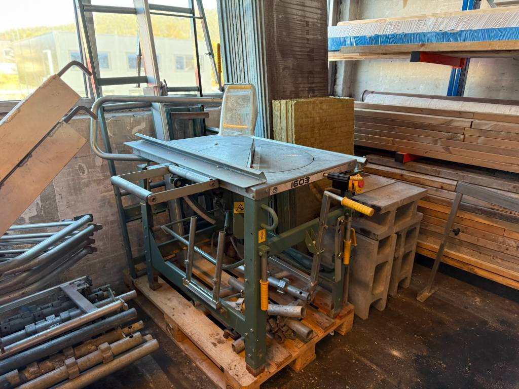 Ernex 1603 230/400 V gjerdesag med rullebord - Instrument/ Aprīkojums: foto 1 Ernex 1603 230/400 V gjerdesag med rullebord - Instrument/ Aprīkojums: foto 1