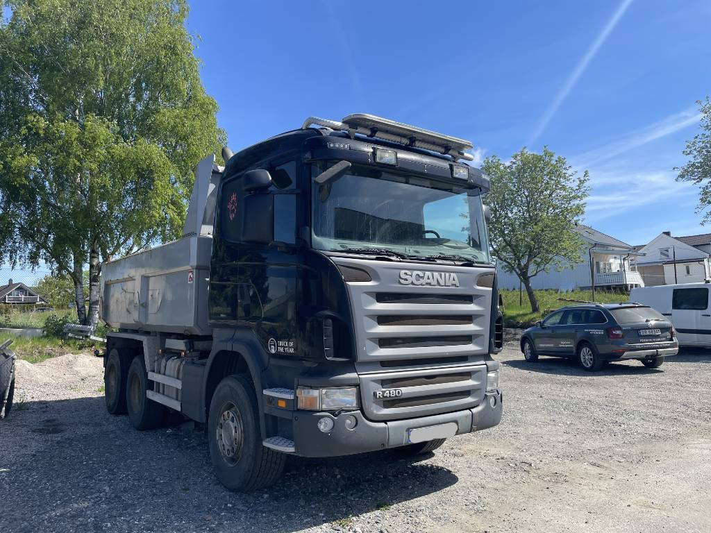 Scania R 480 6x4 - Kravas automašīna pašizgāzējs: foto 1 Scania R 480 6x4 - Kravas automašīna pašizgāzējs: foto 1