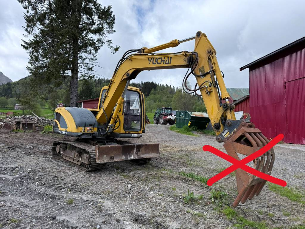 Yuchai YC 85-8 - Mini-ekskavators: foto 2 Yuchai YC 85-8 - Mini-ekskavators: foto 2