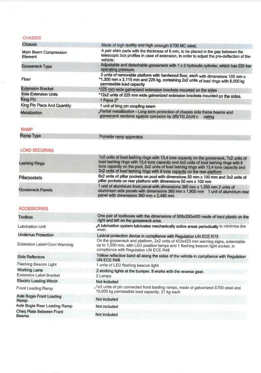 Kässbohrer 2 akslet nedbygget sengetrailer - Bortu piekabe/ Platforma: foto 5 Kässbohrer 2 akslet nedbygget sengetrailer - Bortu piekabe/ Platforma: foto 5