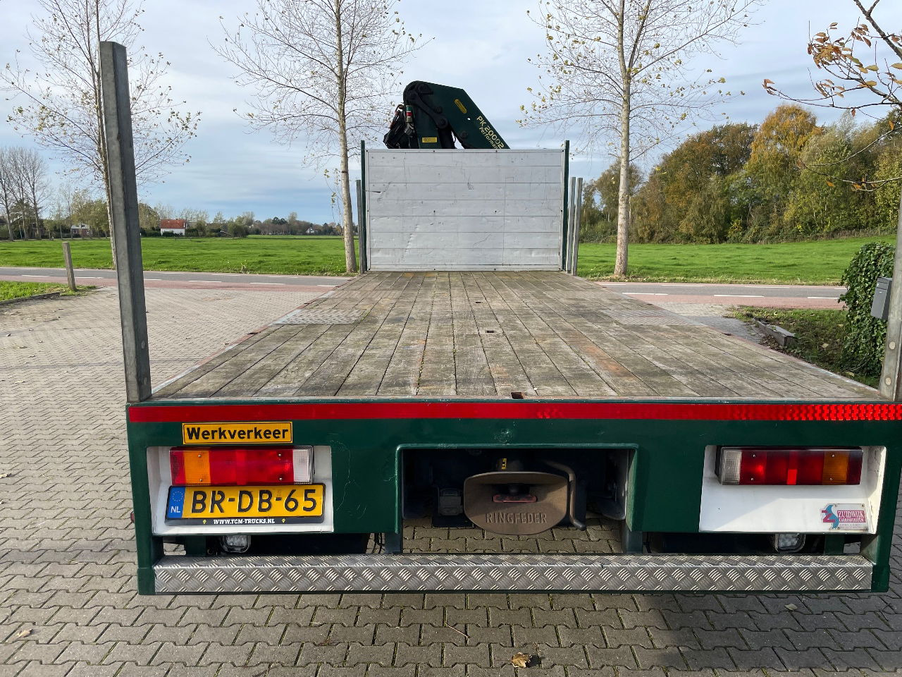 DAF CF 75.310 With Palfinger PK20002 crane - Bortu kravas automašīna/ Platforma, Kravas auto ar manipulatoru: foto 5 DAF CF 75.310 With Palfinger PK20002 crane - Bortu kravas automašīna/ Platforma, Kravas auto ar manipulatoru: foto 5