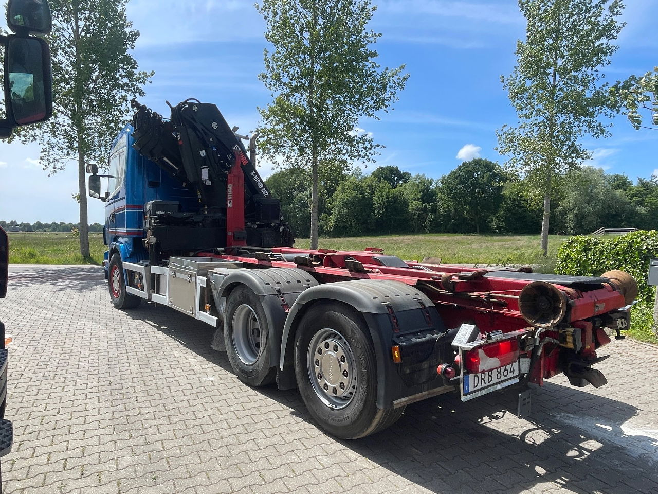 Scania R480 with hiab hookloader and hiab 262 EP5 with remote crane 2019 - Konteineru vedējs/ Kravas automašīna ar noņemamā virsbūve, Kravas auto ar manipulatoru: foto 3 Scania R480 with hiab hookloader and hiab 262 EP5 with remote crane 2019 - Konteineru vedējs/ Kravas automašīna ar noņemamā virsbūve, Kravas auto ar manipulatoru: foto 3
